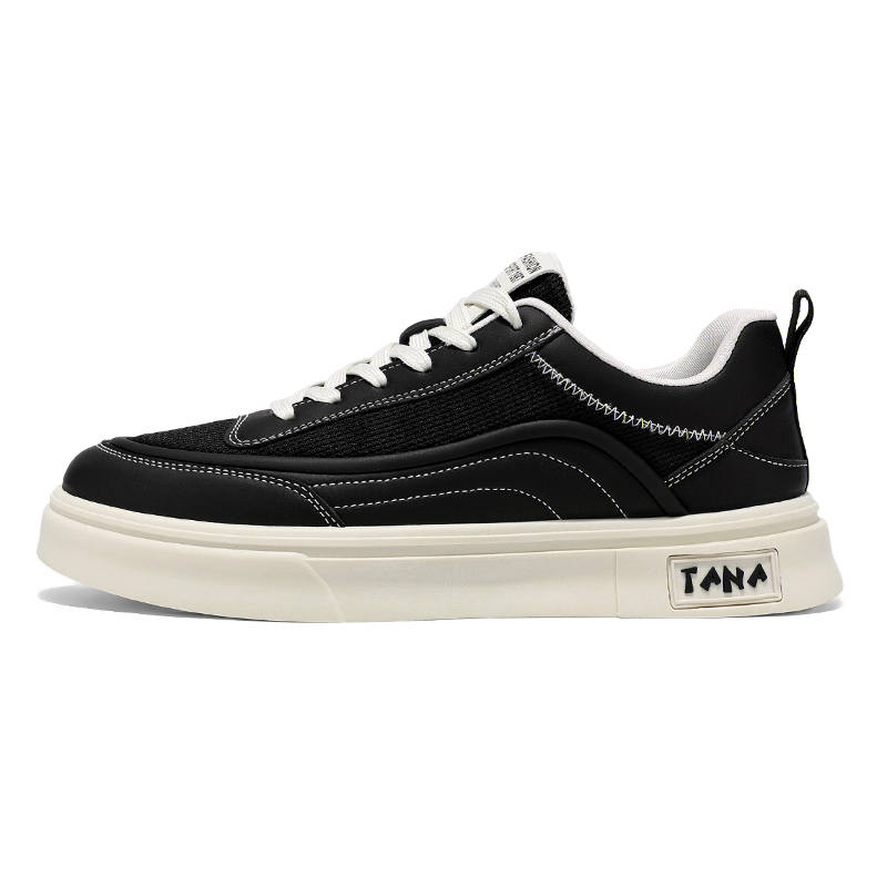 GONGNIUMEILI Pu Low top Skateboard Shoes Men's