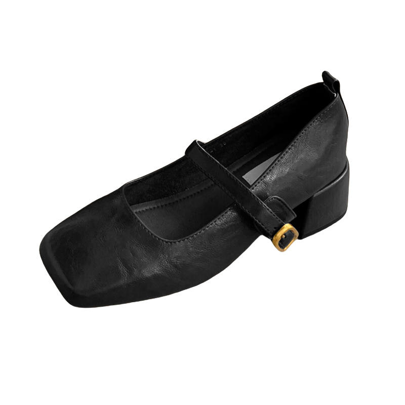 PARK DANCE Block Heel Mary Jane Shoes Women's