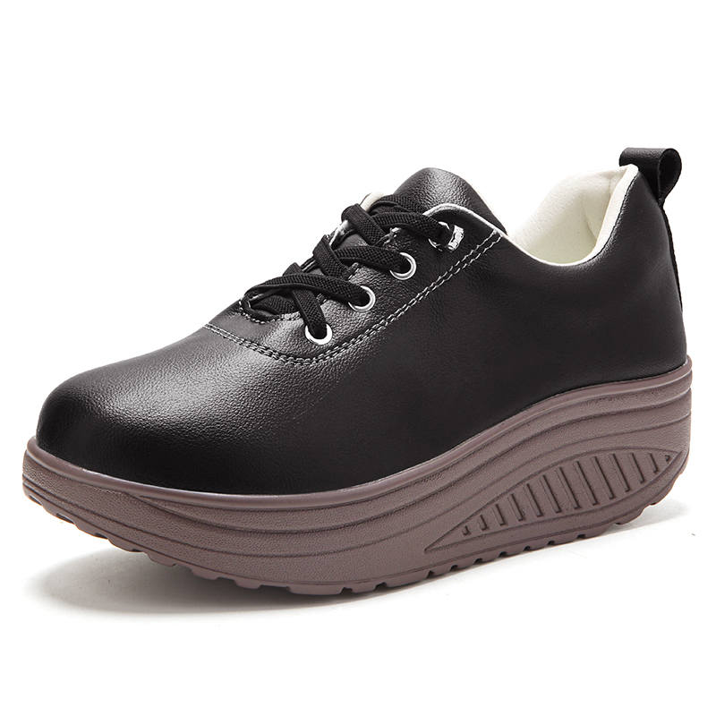 GONGNIULEITING Pu Casual Shoes Women's