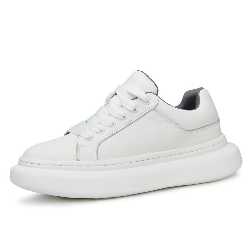 SENJIALUO Top Grain Cow Leather Moisture Wicking Abrasion Resistant Lightweight Breathable Slip Resistant