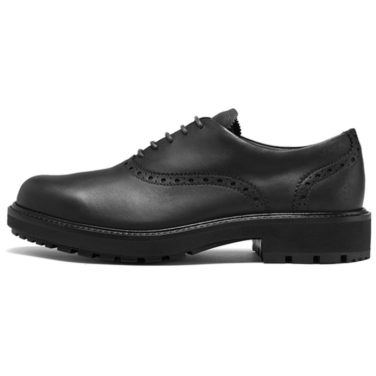 Ecco Urban Oslo Cow Leather Dress Shoes Men's Black