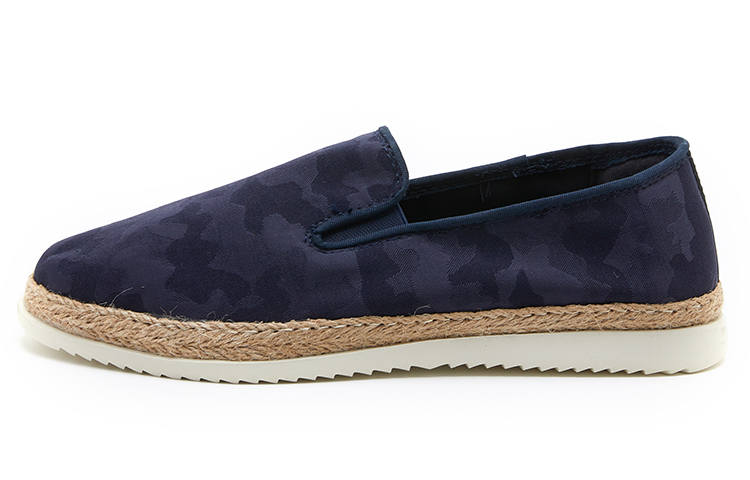 Joy&Mario Casual Shoes Men's Low Top Dark Blue/Coffee