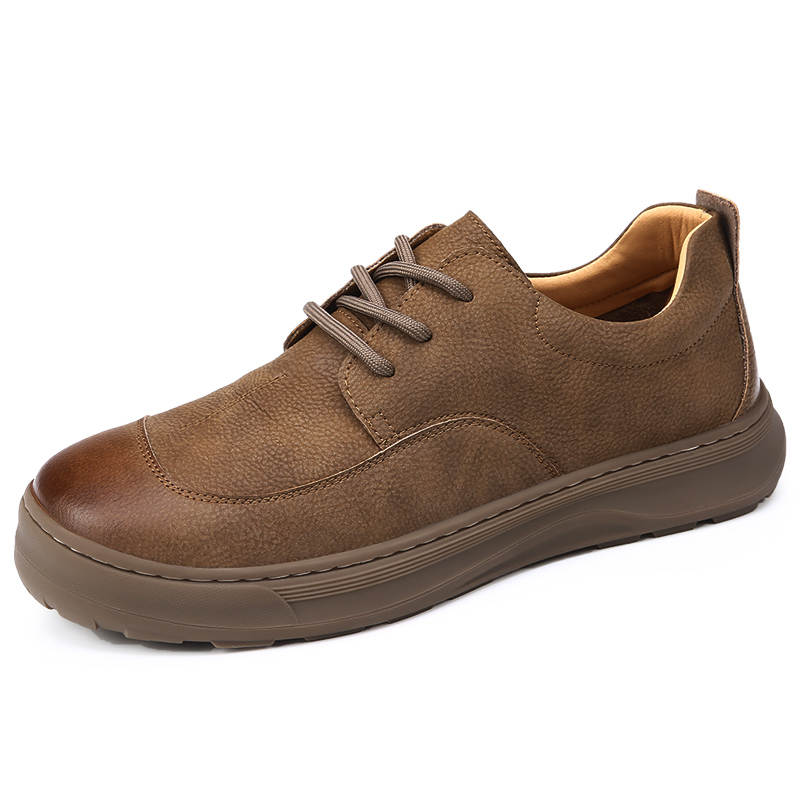 KACHILANG Men's Casual Shoes Men's Low Top Khaki