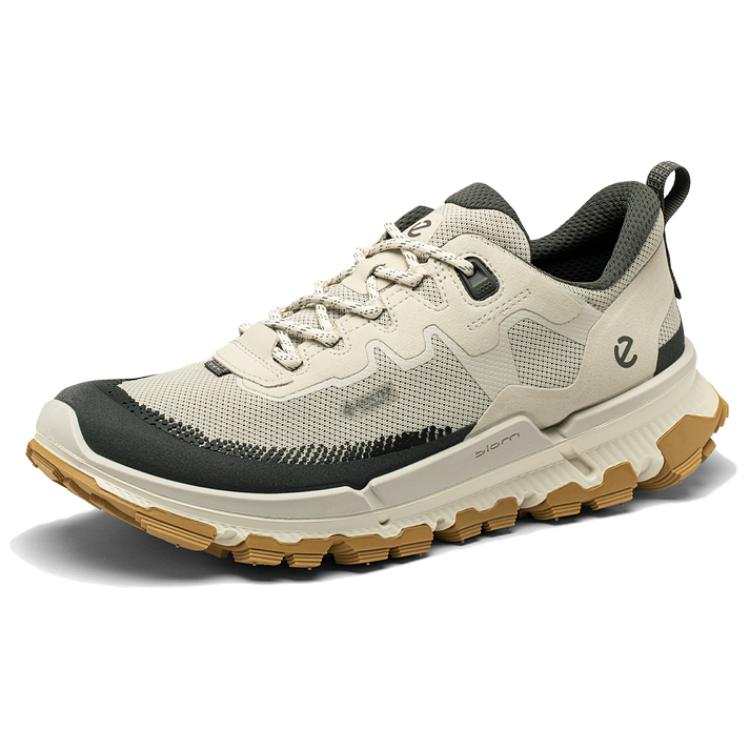 Ecco Walking Shoes 2.2 TRL Cushioning Abrasion Resistant Low top Mountaineering Shoes Men's Magnet Gray/Gravel Gray