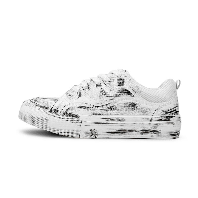 VASIBAEN Low top Skateboard Shoes Men's Beige