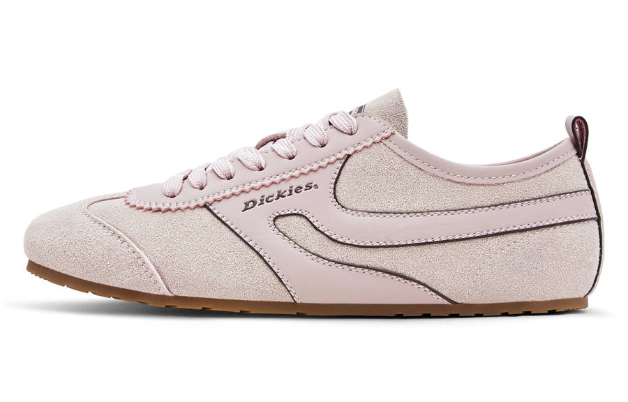 Dickies Abrasion Resistant Lightweight Wear resistant And Lightweight Low top Casual Shoes Women's Dusty Pink
