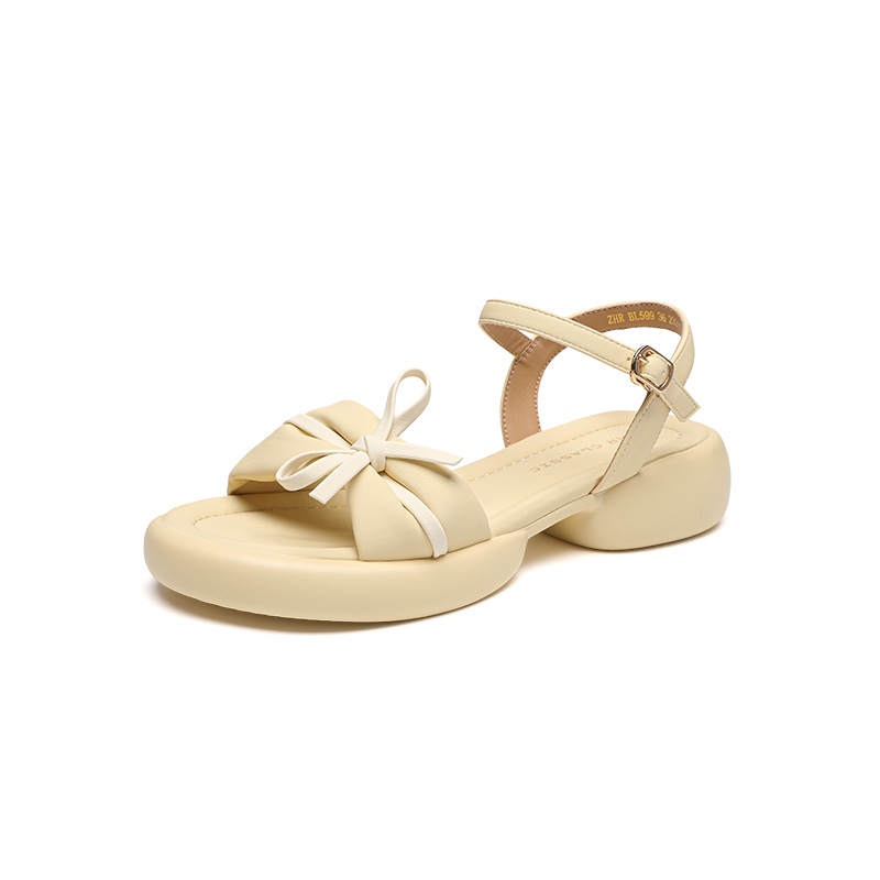 ZHR Synthetic Leather One Strap Sandals Women's