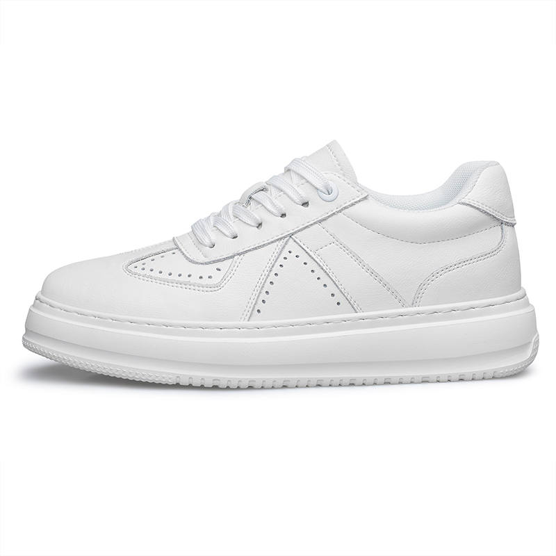 LAORENTOU Top Grain Cow Leather Men's Casual Shoes Men's