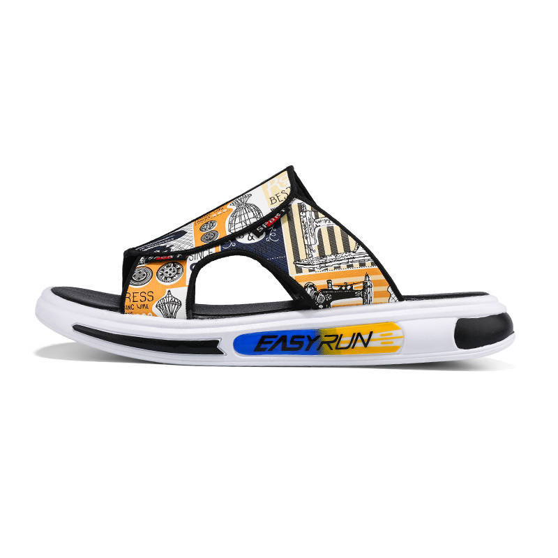 GONGNIUMEILI Slide Slippers Men's