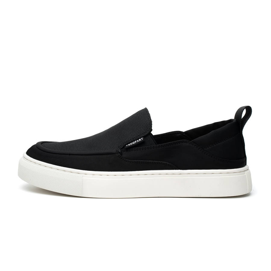 FED FED Fabric Casual Shoes Men's Black