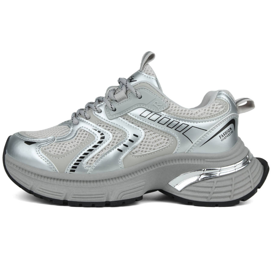 N6N8 Cushioning Lightweight Breathable Low top Chunky Sneakers Women's