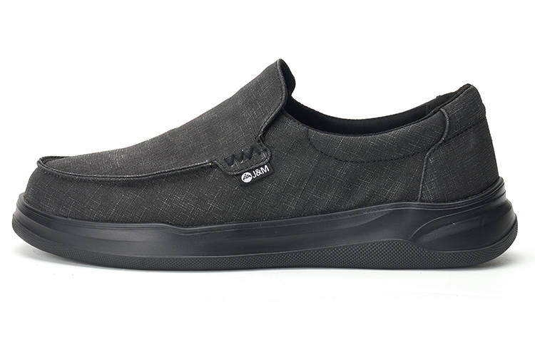 Joy&Mario Men's Casual Shoes Men's Low Top Black/Brown