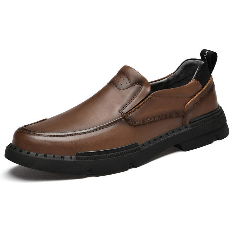 GONGNIULEITING Synthetic Leather Casual Shoes Men's
