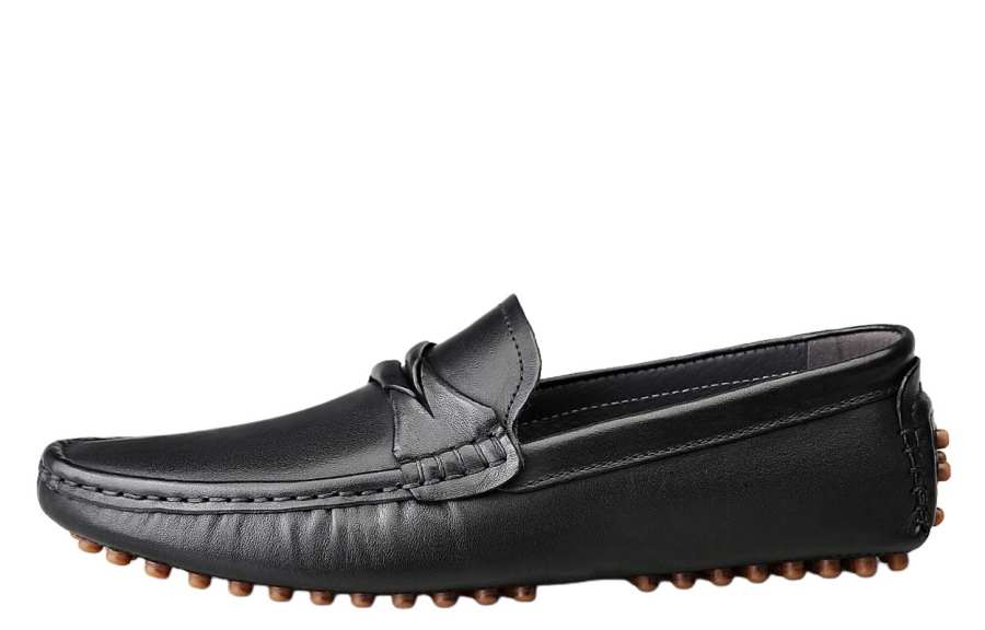 BECK Gommino Loafers Men's Black, Brown