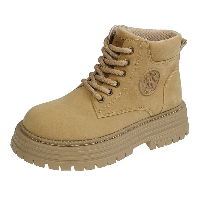 GONGNIUMEILI Short Combat Boots Women's
