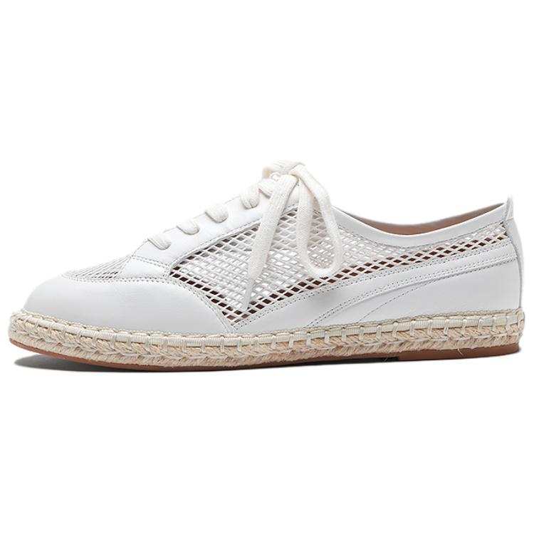 Le Saunda Fabric Breathable Lightweight Breathable And Lightweight Low top Casual Shoes Women's Diamond Heather White