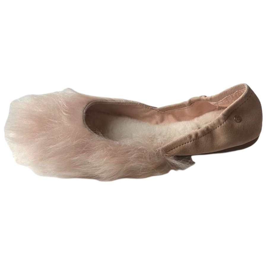 UGG Jeanie Fluff Flat Women's Casual Shoes Women's Pink