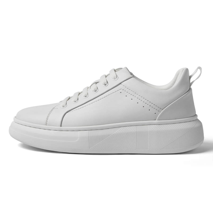 VOLO Platform White Sneakers Skateboard Shoes Unisex White