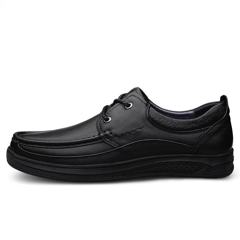 LAORENTOU Cow Leather Dress Shoes Men's