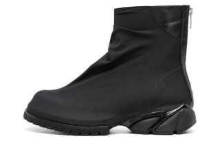 424 Panelled Zip-up Ankle Boots