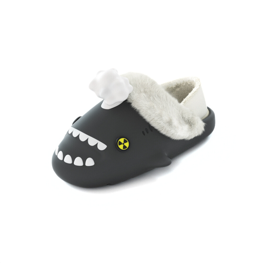 HelloSlippers Shark Winter Sharkicks Winter Mushroom Cloud, Casual Shoes Strap Unisex