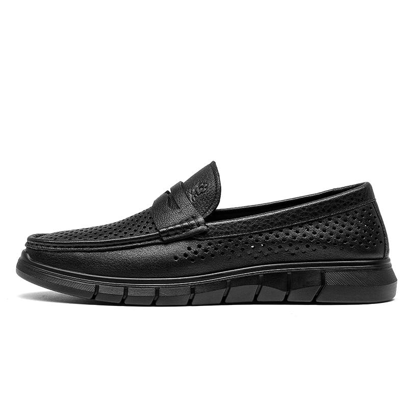 Montagut Men's Casual Shoes Men's Low Top Black/Brown