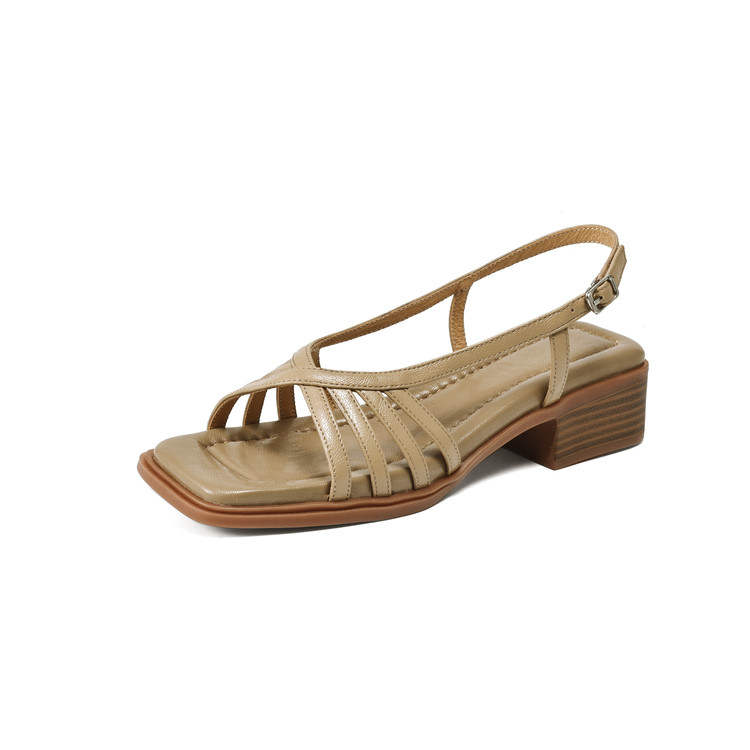ROROWU One Strap Sandals Women's