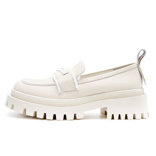 R'AZZURRO Loafers 6CM Women's Milkshake White