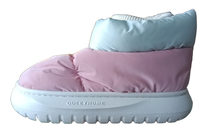 SHULUAN Pu Fleece Lined Thermal Fashion Versatile Short Snow Boots Women's