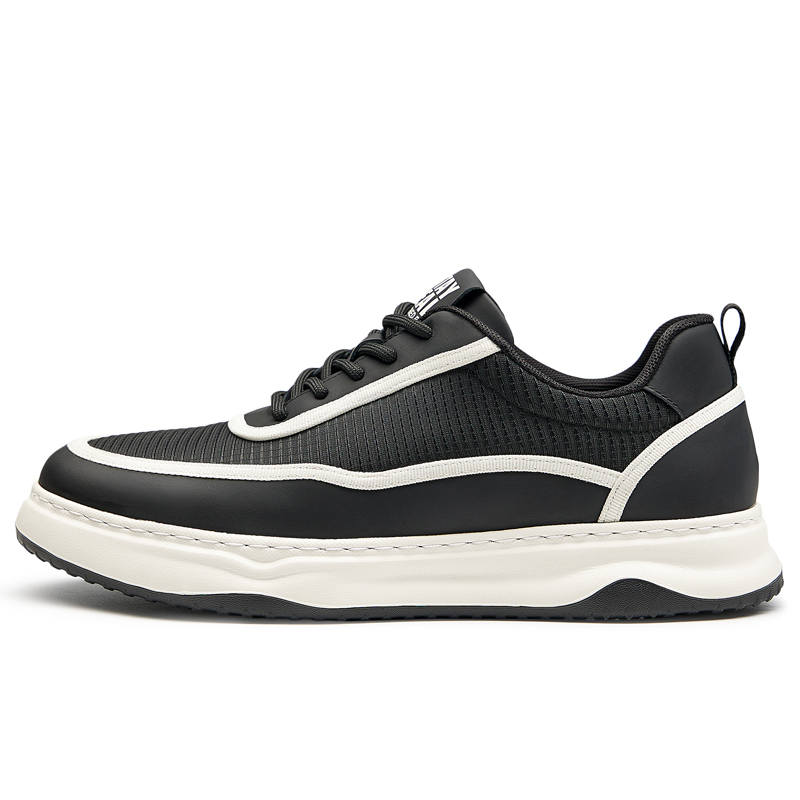 GOG Cow Leather Casual Shoes Men's Black