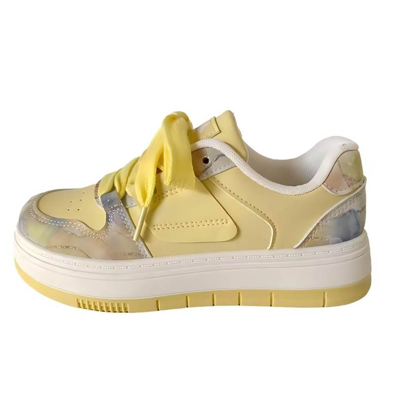 CPXO Synthetic Leather Coverage Low top Skateboard Shoes Women's