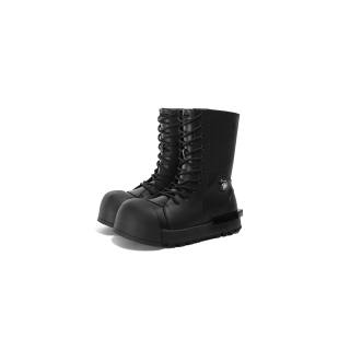FREE WORLD ORDER Microfiber Leather Ankle Boots Unisex