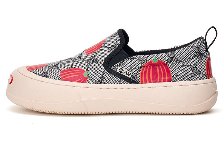 Joy&Mario Fabric Low top Skateboard Shoes 4cm Women's