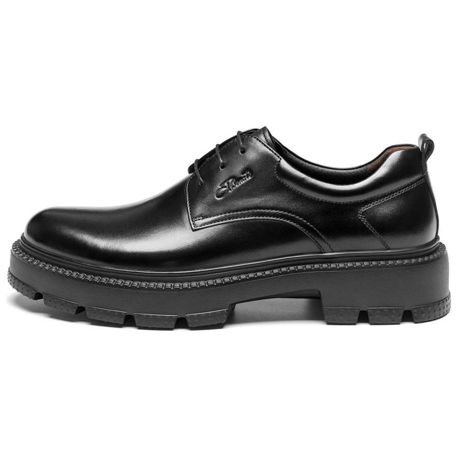 J.BENATO Cow Leather Casual Shoes 4cm Men's