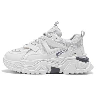JINMAIWANG Mesh Slip Resistant And Breathable Slip Resistant And Breathable Low top Chunky Sneakers Men's