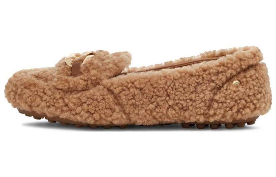 UGG UGG SlipOn Comfortable Loafers 'Brown' Women's