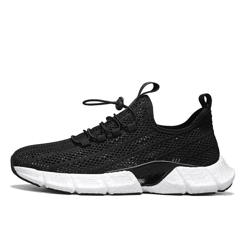 GONGNIUMEILI Casual Shoes Men's Low Top Black/Gray/Beige