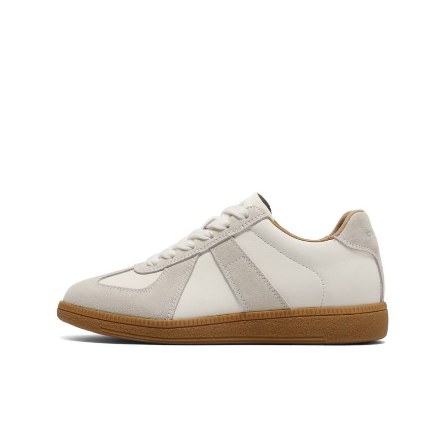 BELLE Slip Resistant Abrasion Resistant Slip Resistant Abrasion Resistant Low top Skateboard Shoes Women's Beige Gray