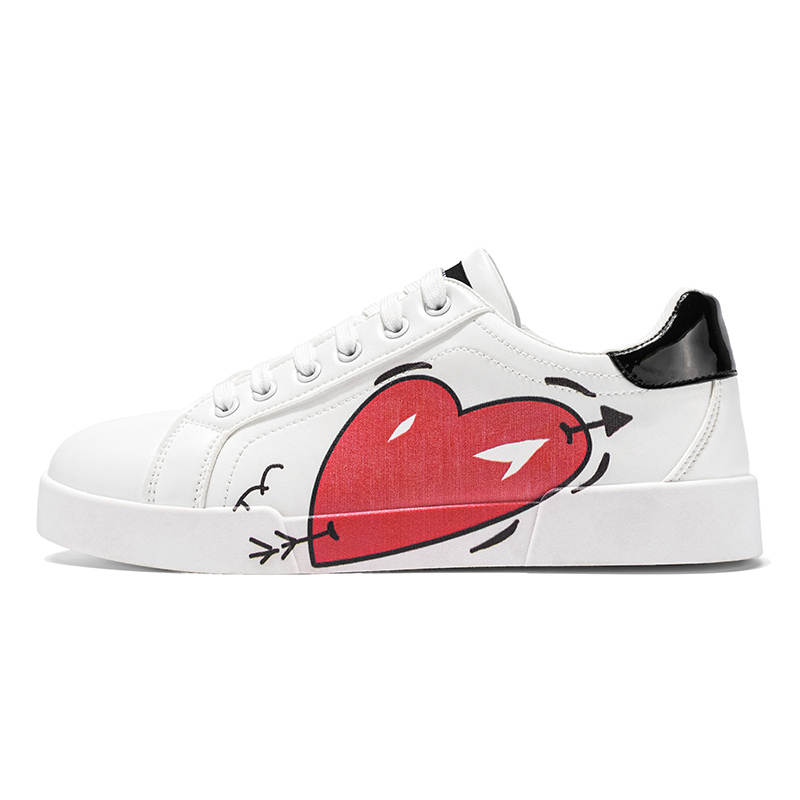 NMR NMR Leather Low top Skateboard Shoes Men's White Black