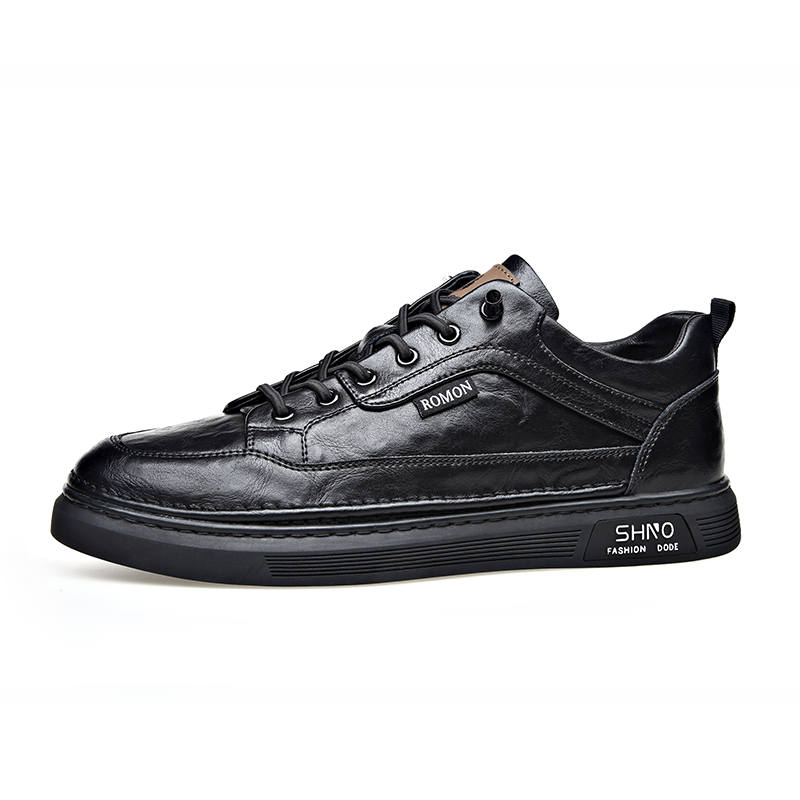 LUOMENG Cow Split Leather Slip Resistant, Abrasion Resistant, Breathable Slip Resistant, Abrasion Resistant, Breathable