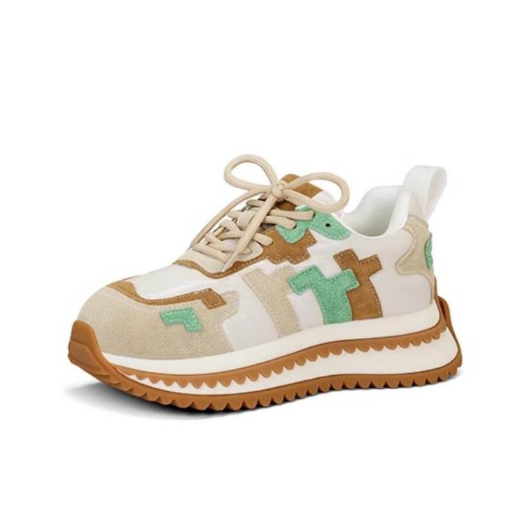 JESSICA SOPHIA Breathable Low top Chunky Sneakers Women's