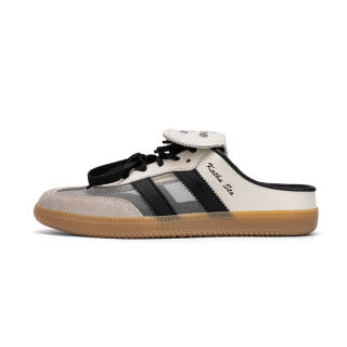 KATHU STA Abrasion Resistant Quick Dry Closed Toe Slippers Women's Beige Black