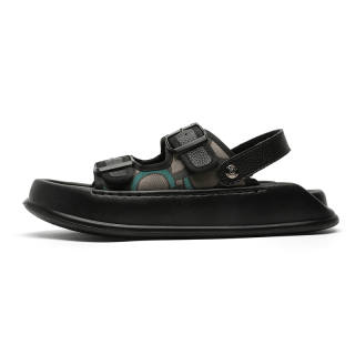 PAVEA One Strap Sandals Men's Black