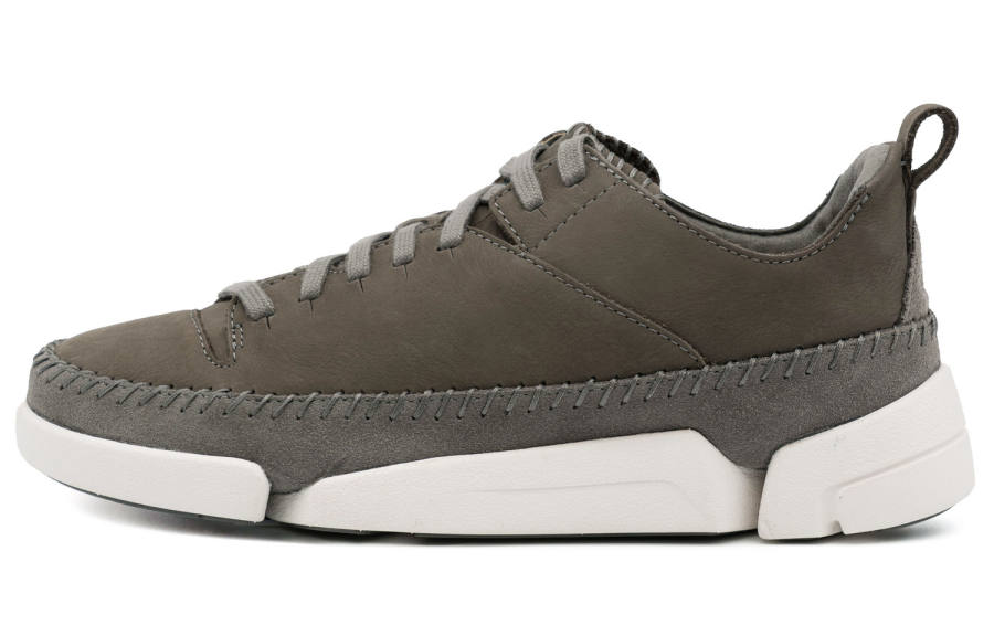 Clarks Cow Leather Slip Resistant Low top Couple's Casual Shoes Women's Coffee