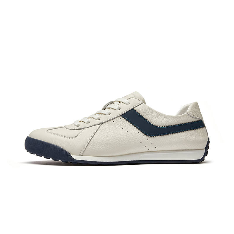 PLO CART Cow Leather Low top Casual Shoes Men's