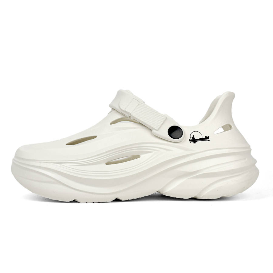 ROYAL FAMILY Clogs Men's Ivory White