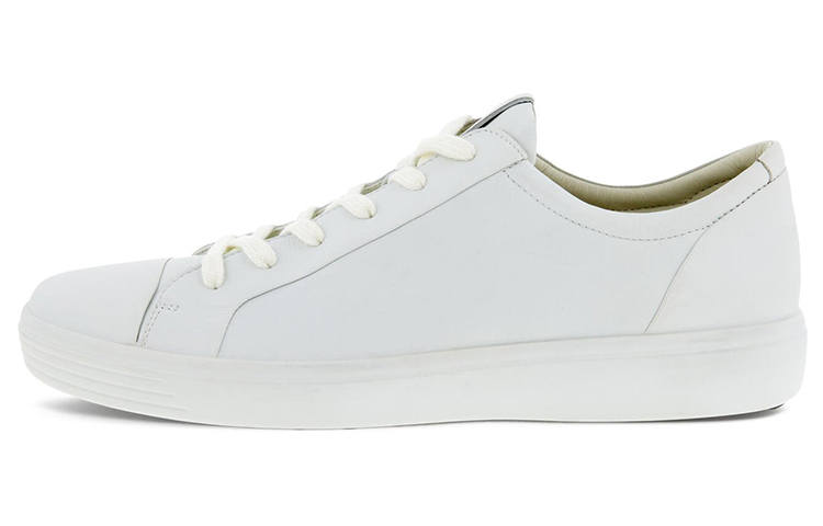 Ecco Ecco Soft 7 Skateboard Shoes Men's Low Top White
