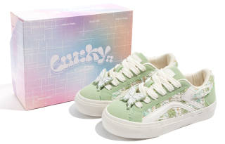 TUOPIN Pai Shoes Selected Box Textile, Synthetic Leather Low top Skateboard Shoes Unisex