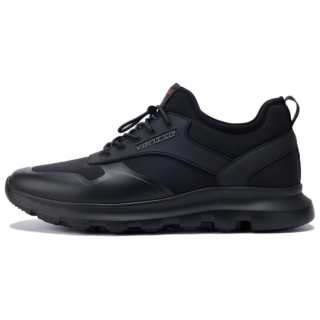 CARNAVAL DE VENISE Fabric Low top Casual Shoes Men's Black