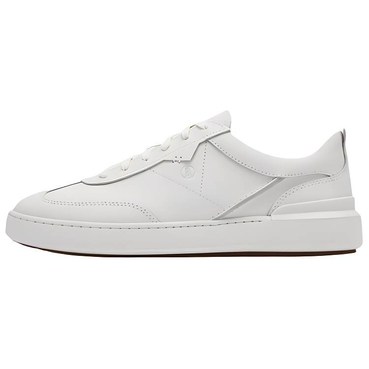 Clarks Fashion Trend Low top Skateboard Shoes Men's White